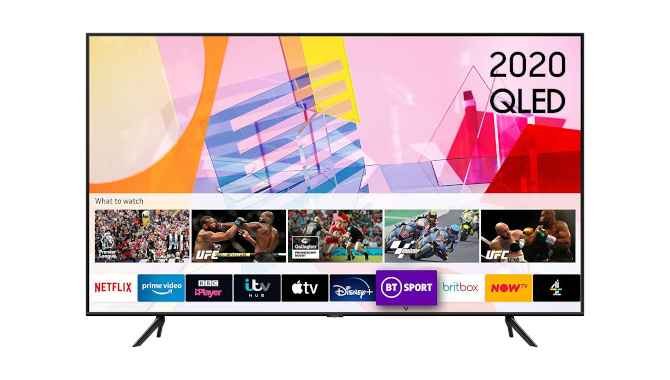2. SAMSUNG 55-inch Class QLED Q60T