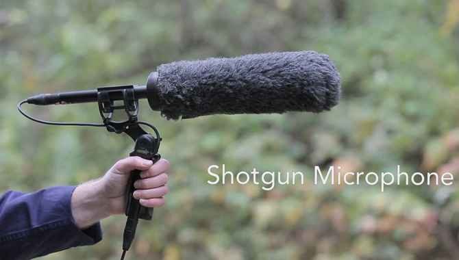 3. Shotgun Microphone