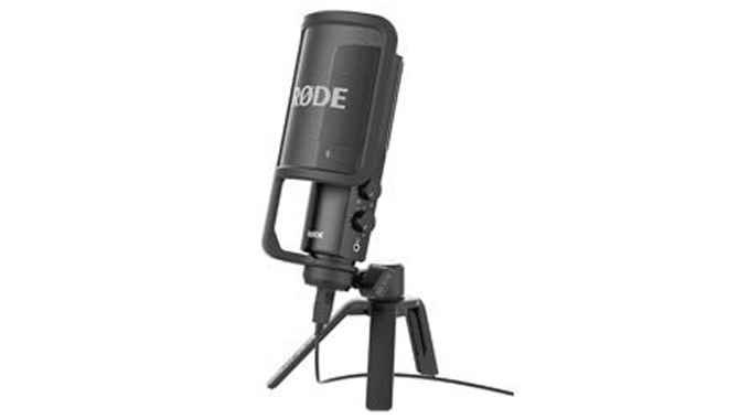 4. Rode NT-USB Versatile Studio-Quality USB Cardioid Condenser Microphone, Black