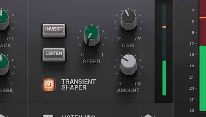 Adding Speed And Control When It Is In Low End Transients