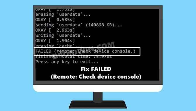 Check The Console