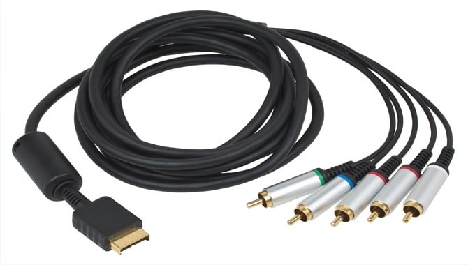 PlayStation 3 And Component AV Cable