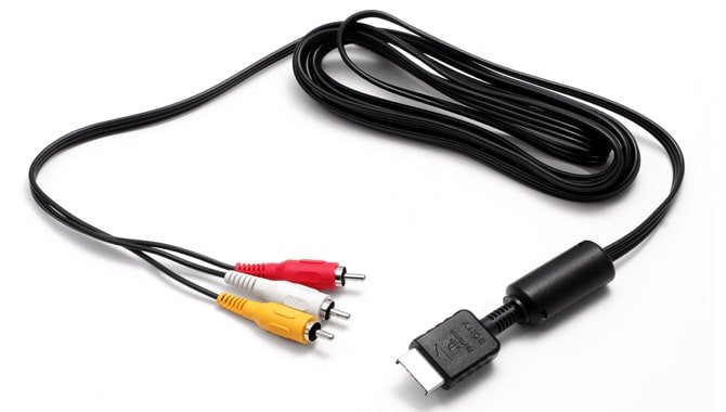 PlayStation 3 And Composite Cable