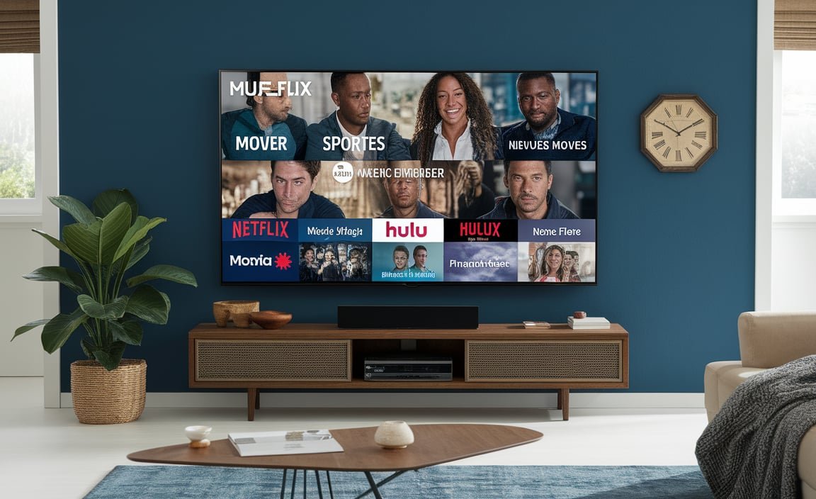 What exclusive features can I access on Samsung TV