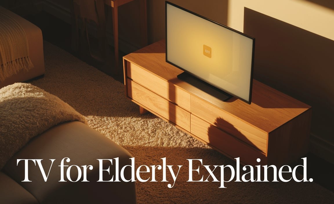 Tv For Elderly Explained