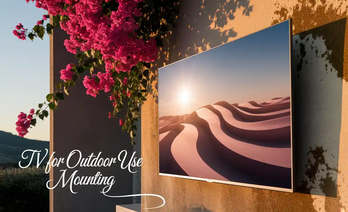 Tv For Outdoor Use Mounting