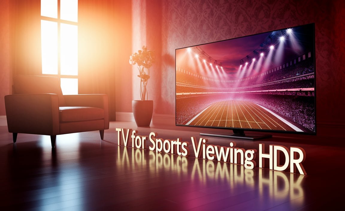 Tv For Sports Viewing Hdr