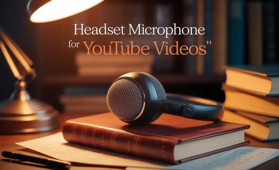 Headset Microphone for YouTube Videos