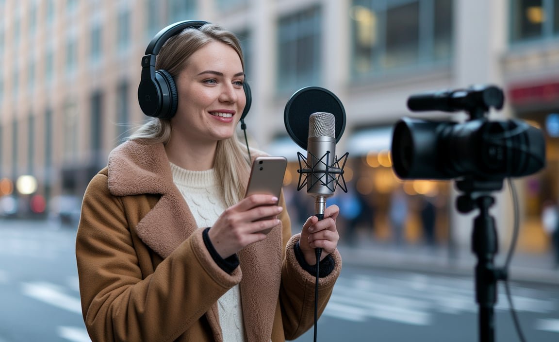 Importance of Using a Shotgun Microphone with iPhone 15