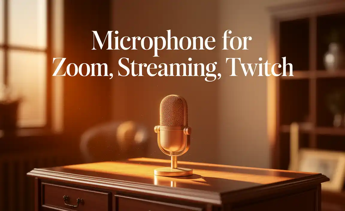 Microphone for Zoom for Streaming Twitch
