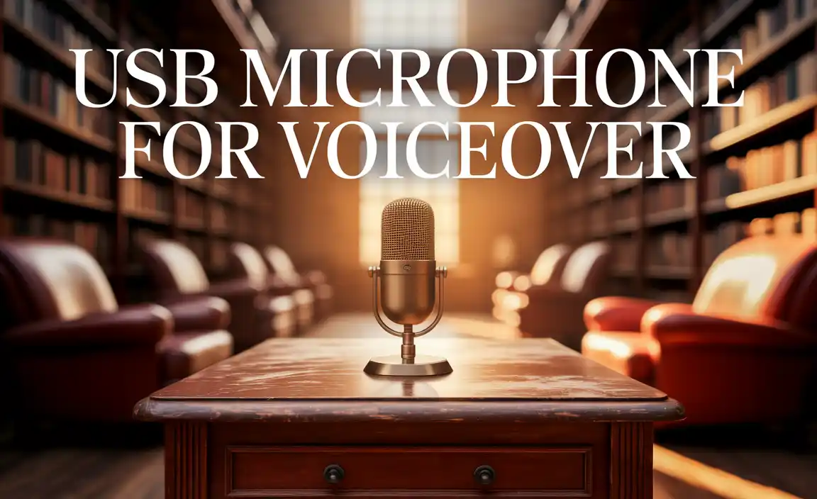 USB Microphone for Voiceover