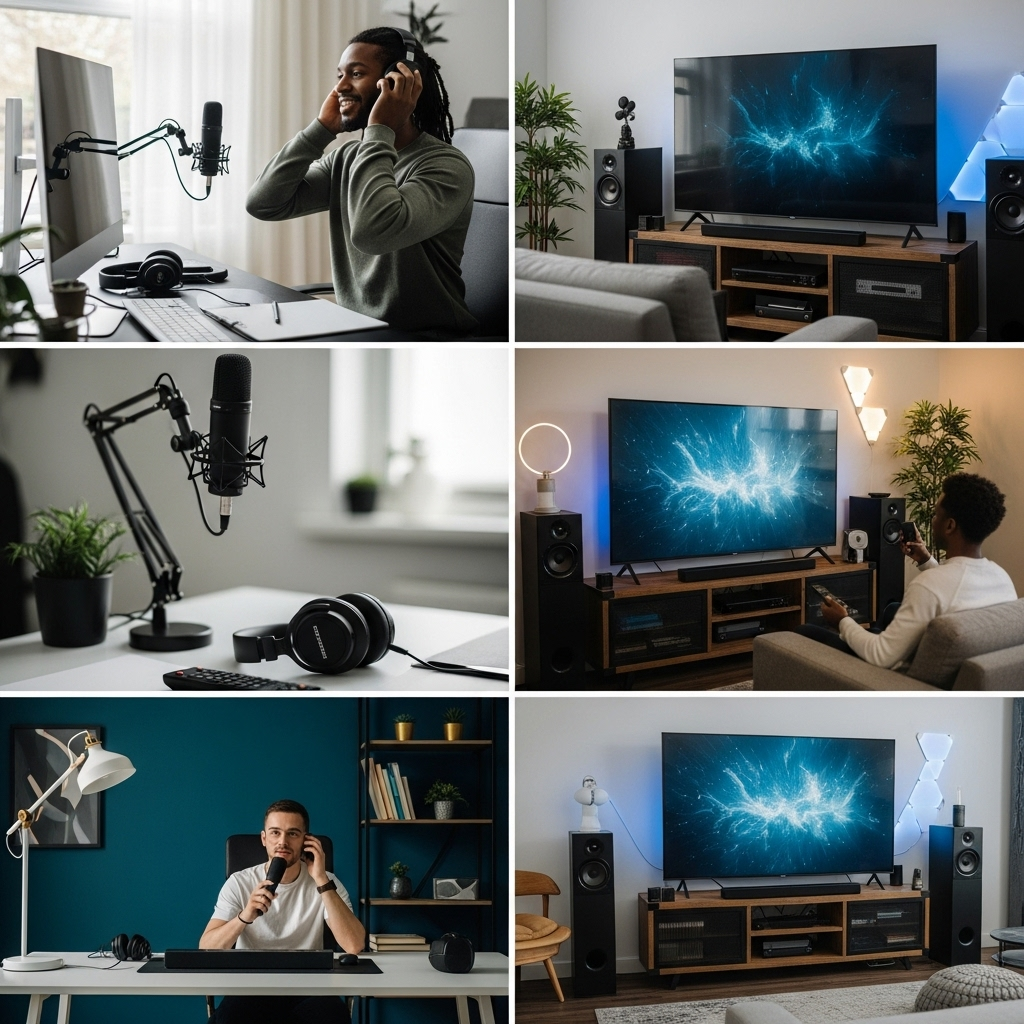 Generate an eye-catching, high-quality featured image for a blog post about: TV Backlight LED Strip