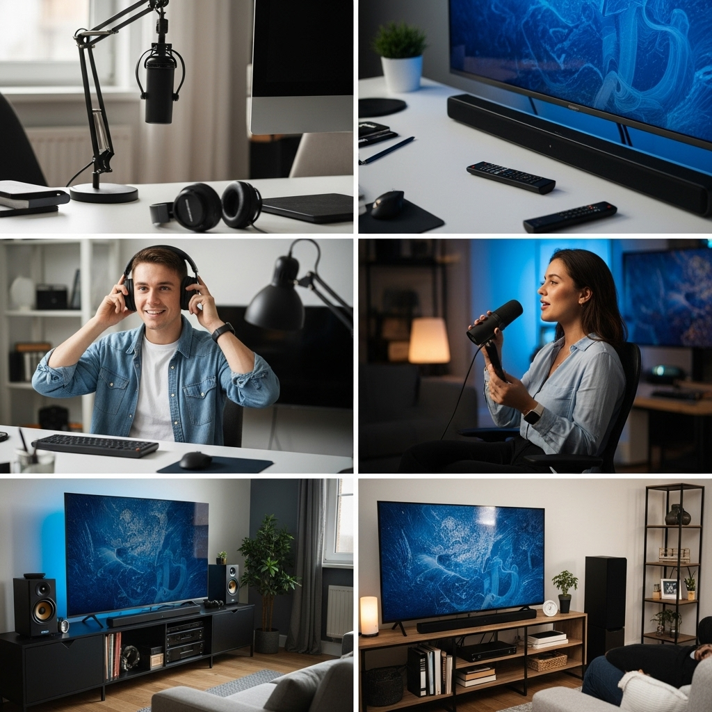 Generate an eye-catching, high-quality featured image for a blog post about: TV Backlight LED Strip